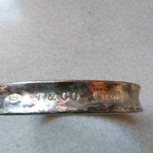 Silver Tiffany Co. Bangle Bracelet